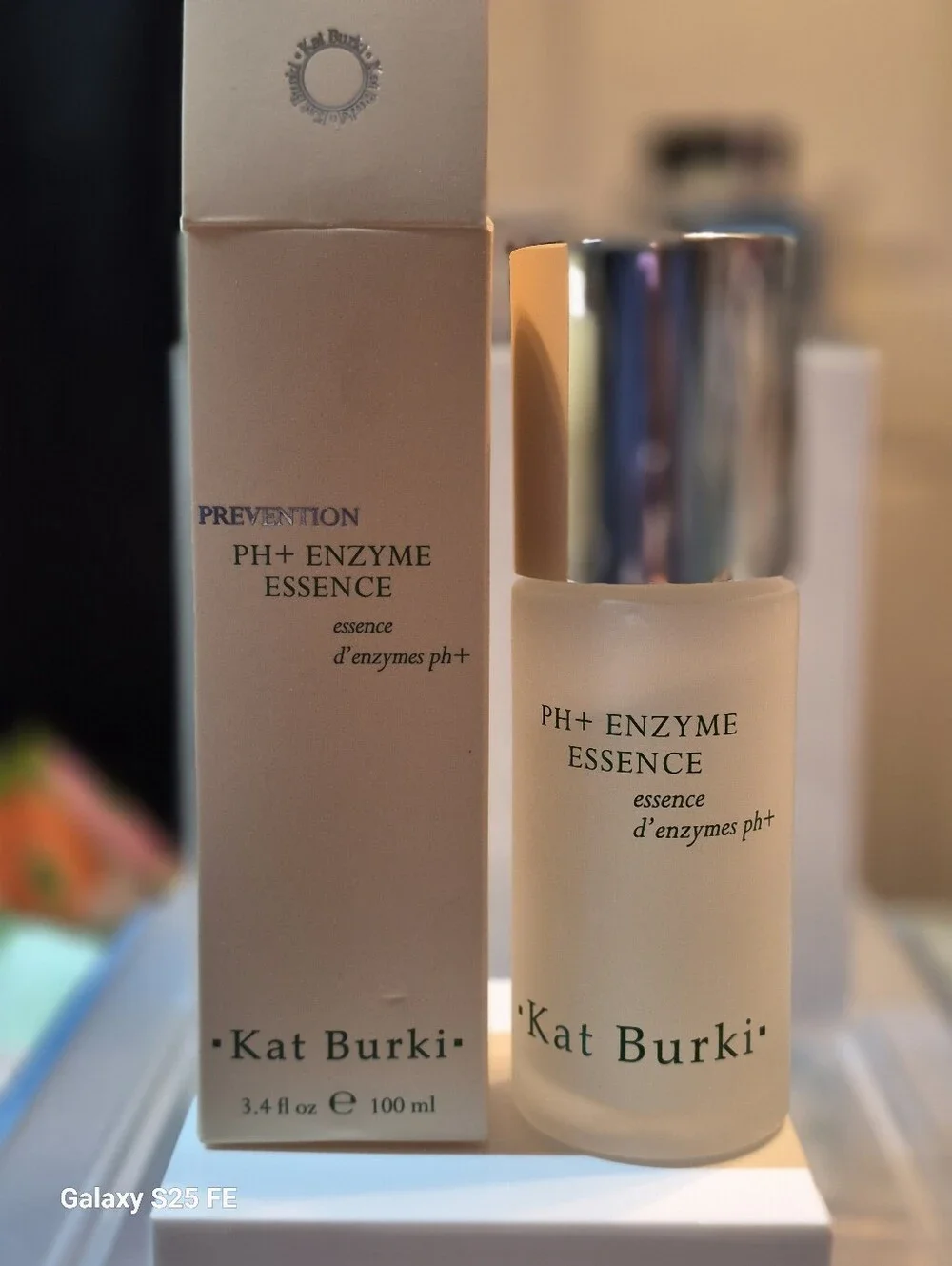 Kat Burki Prevention PH+ Enzyme Essence, 100ml, NIB